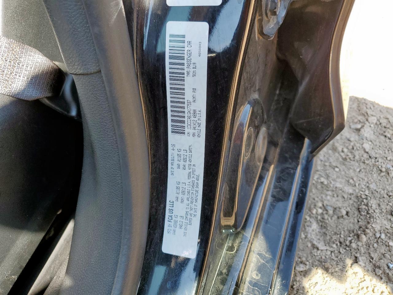 2016 CHRYSLER 200