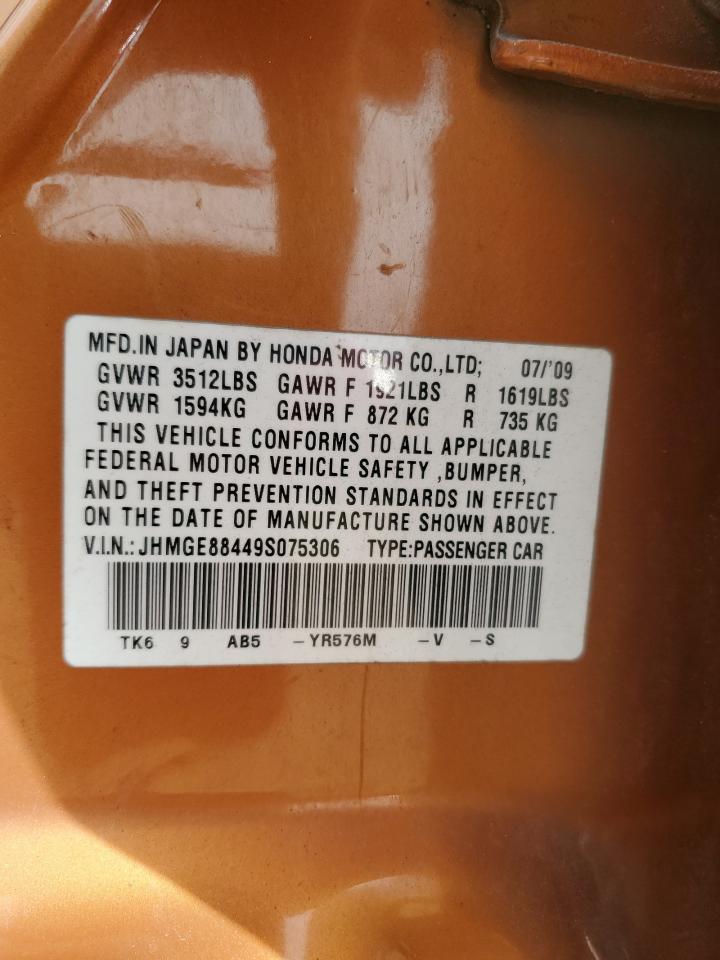 2009 HONDA FIT