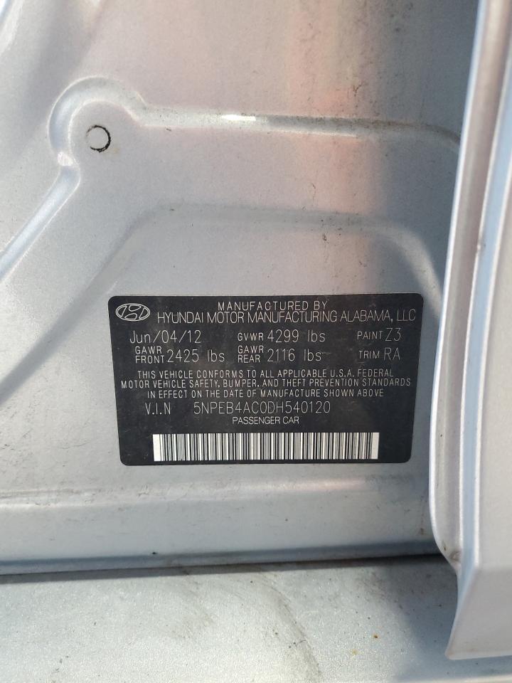2013 HYUNDAI SONATA