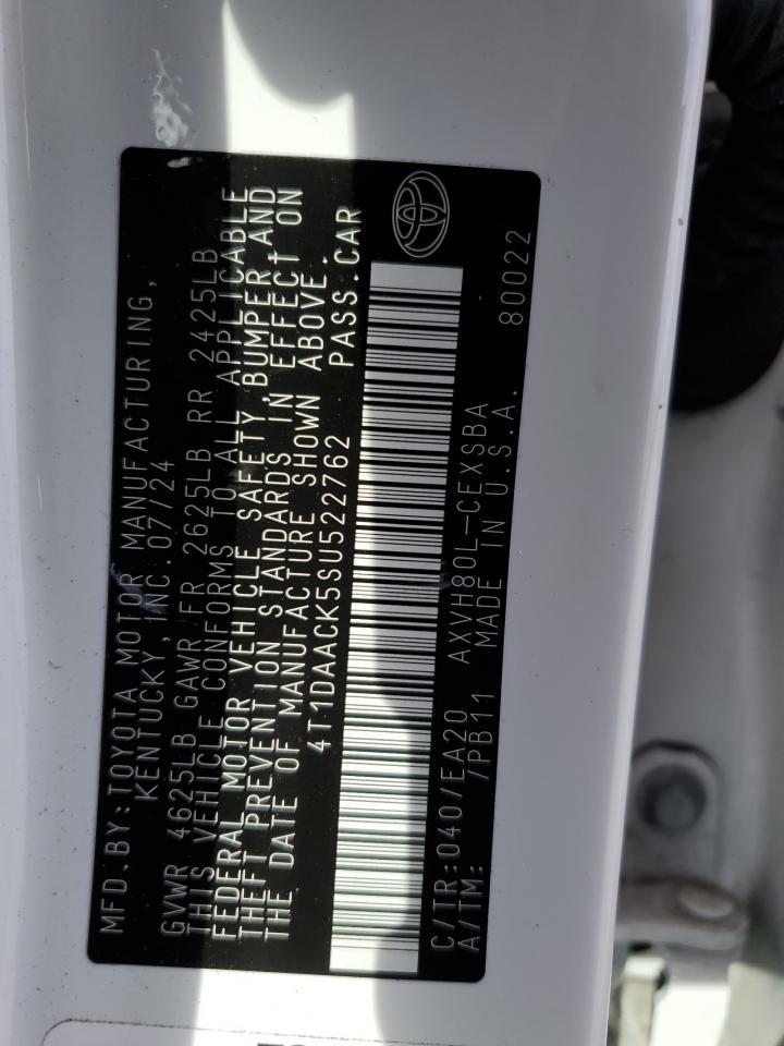 2025 TOYOTA CAMRY