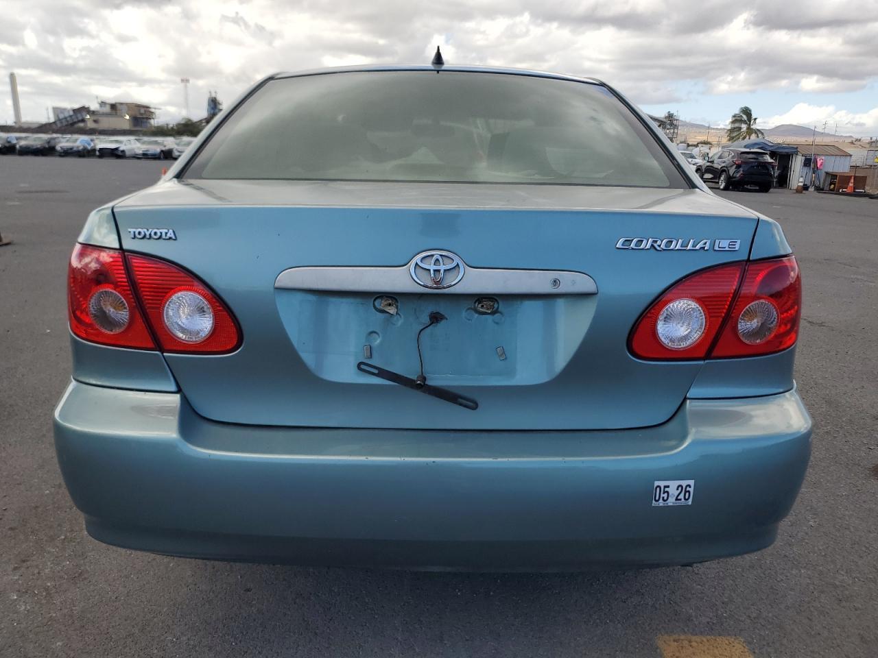 2005 TOYOTA COROLLA