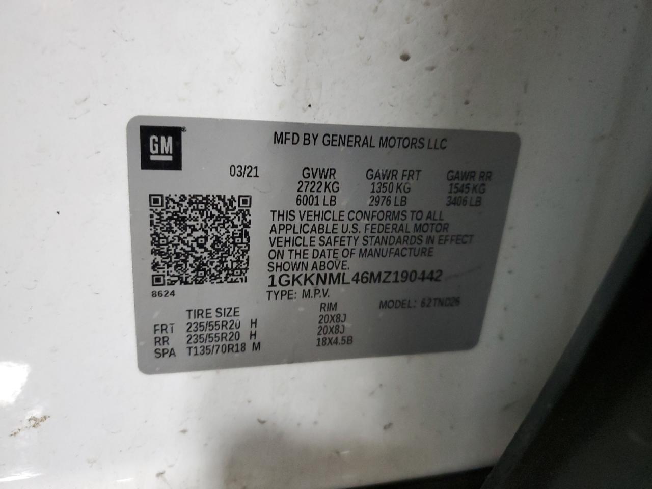 2021 GMC ACADIA