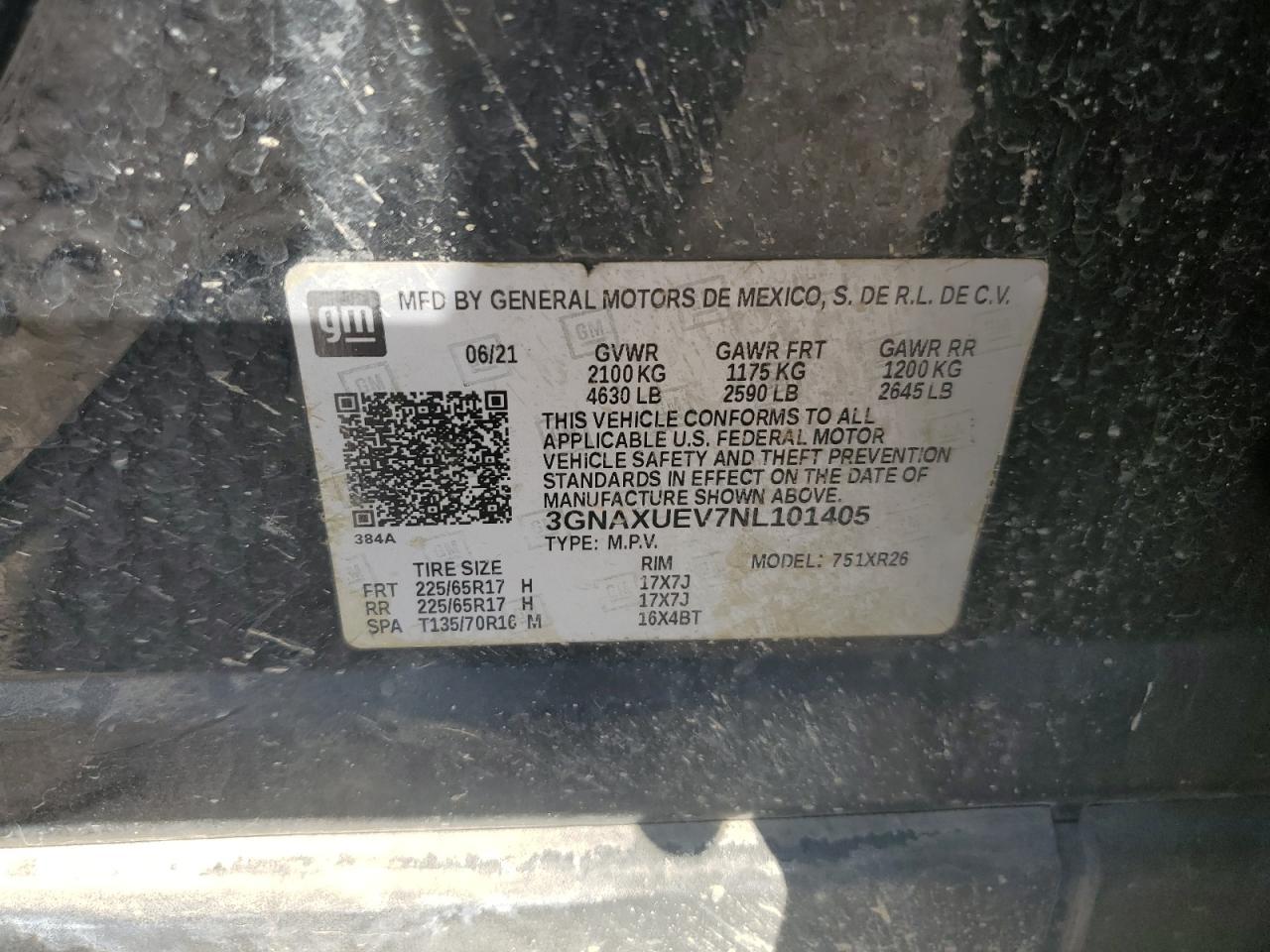2022 CHEVROLET EQUINOX