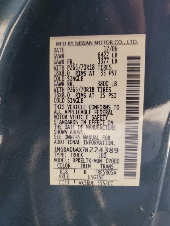 2007 NISSAN Titan