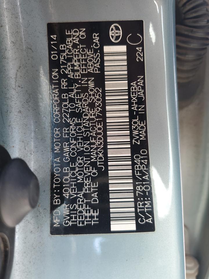 2014 TOYOTA PRIUS