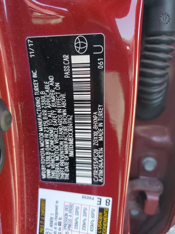 2018 TOYOTA C-HR