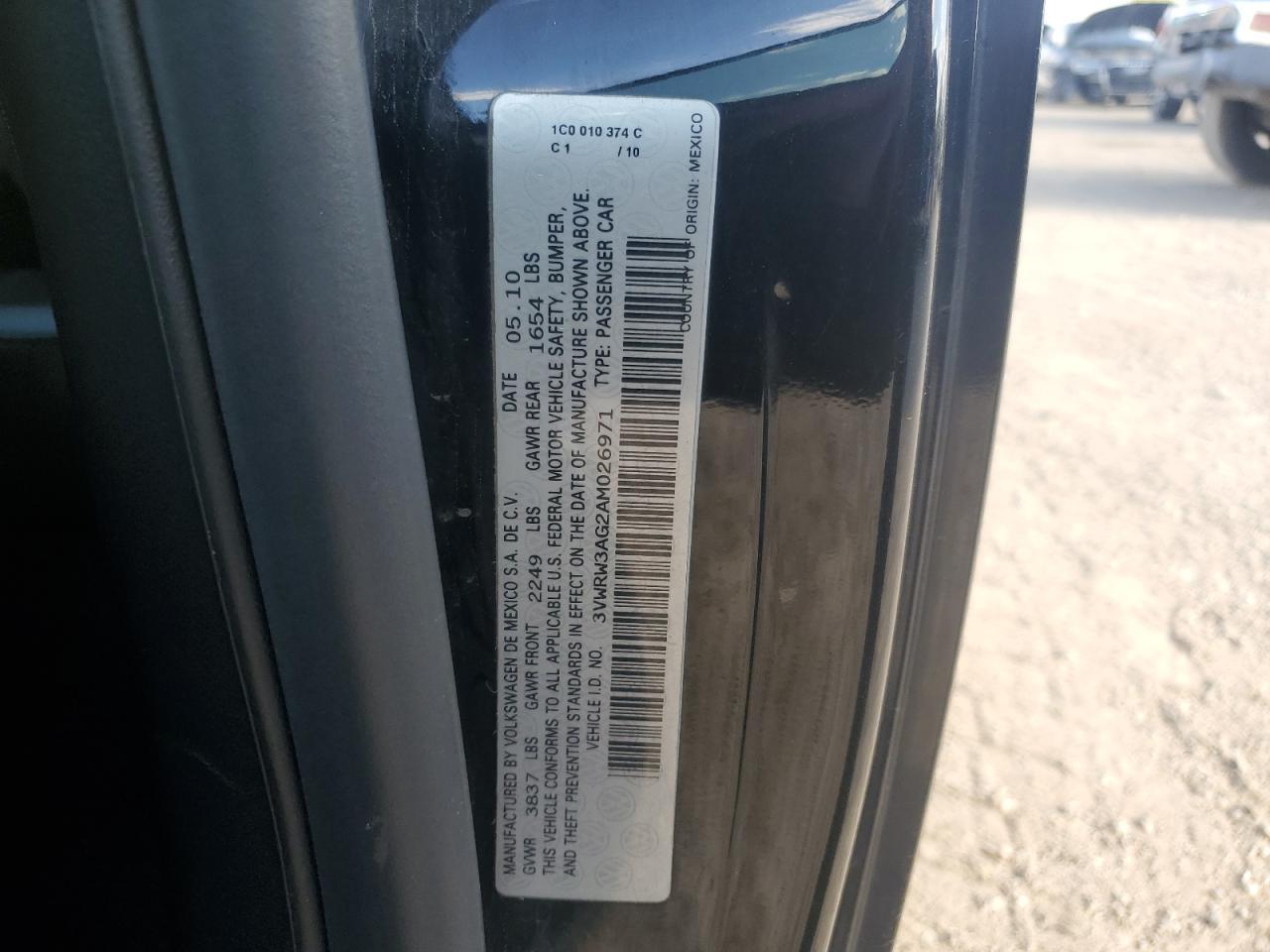 2010 VOLKSWAGEN Beetle