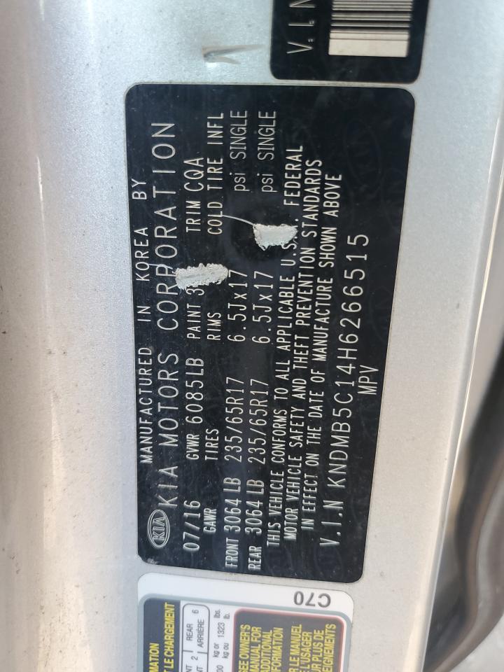 2017 KIA SEDONA