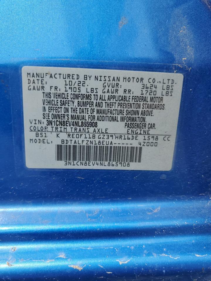 2022 NISSAN VERSA