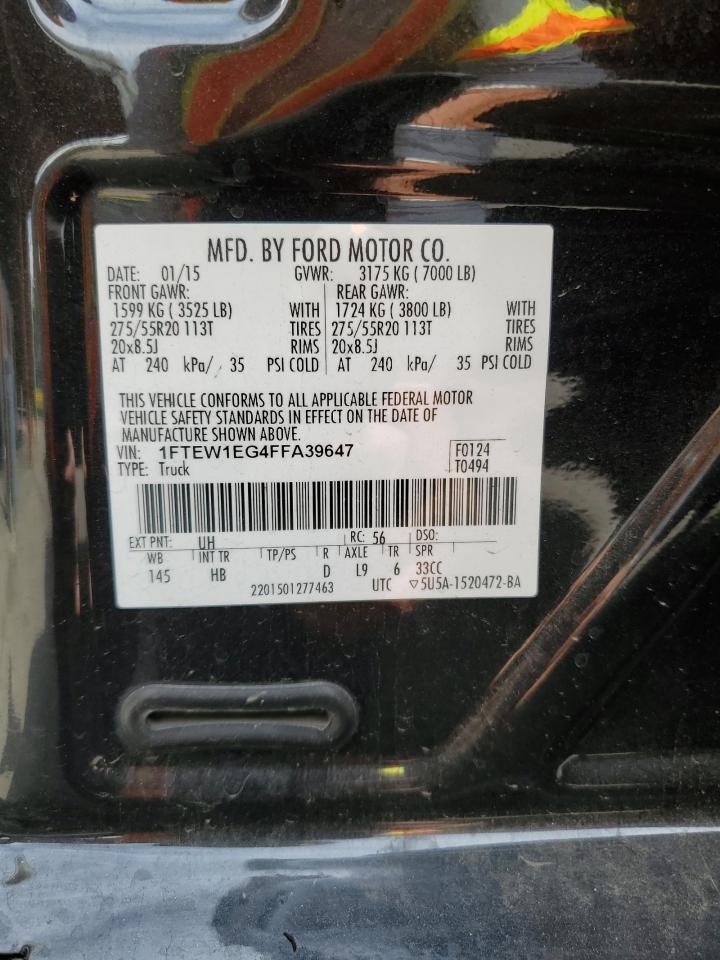 2015 FORD F-150
