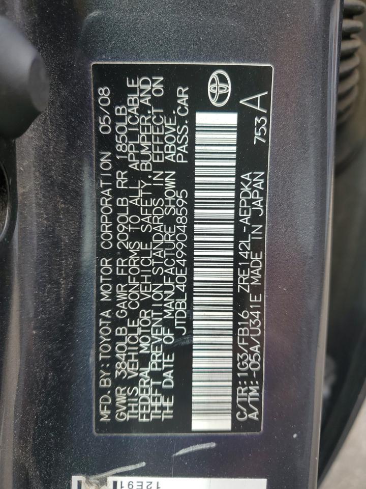 2009 TOYOTA COROLLA