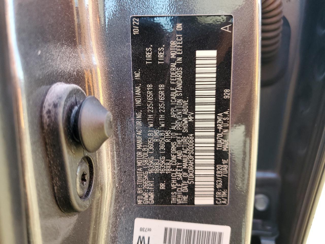 2023 TOYOTA HIGHLANDER
