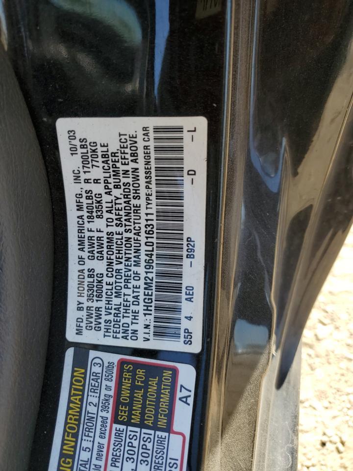 2004 HONDA CIVIC