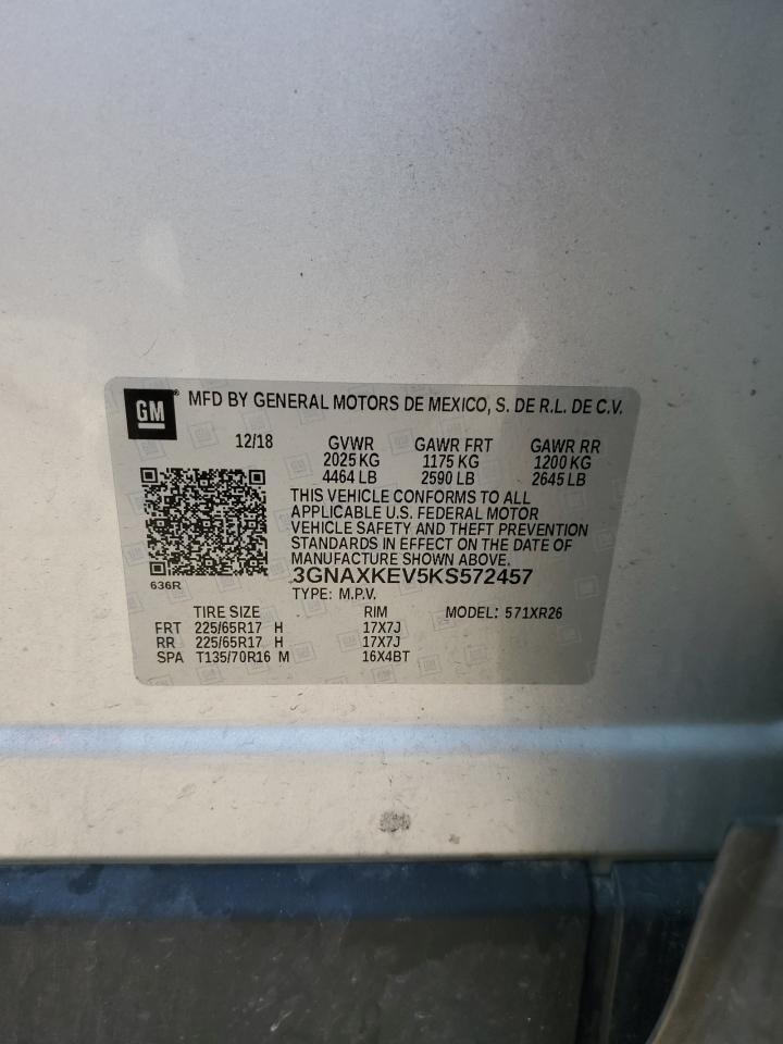 2019 CHEVROLET EQUINOX