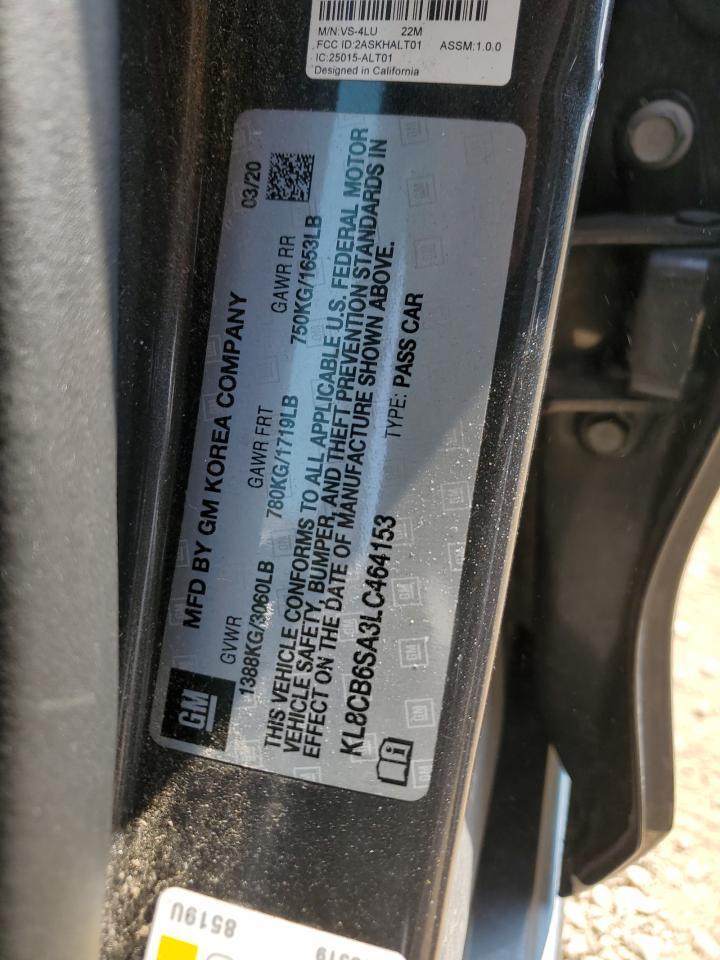 2020 CHEVROLET Spark