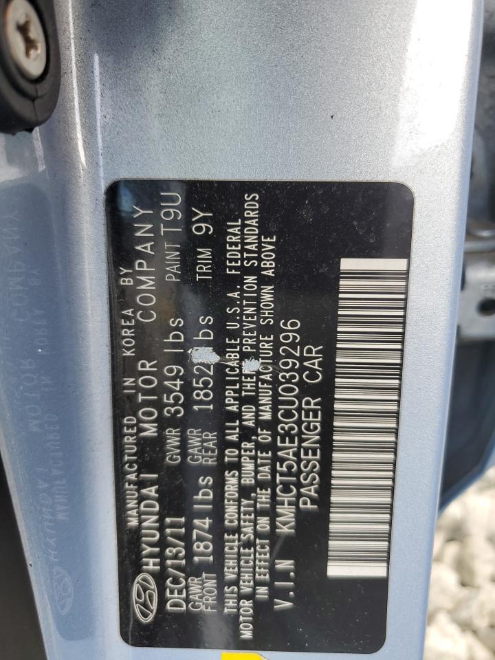 2012 HYUNDAI ACCENT