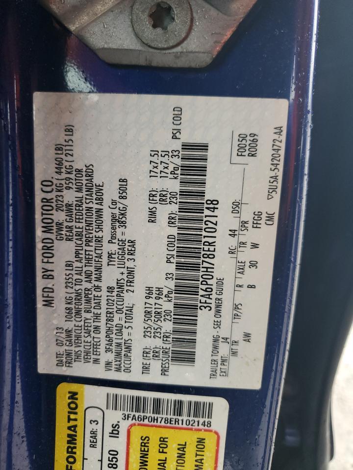 2014 FORD FUSION
