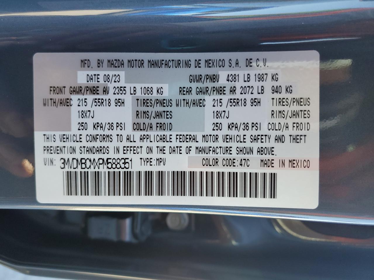 2023 MAZDA CX-30