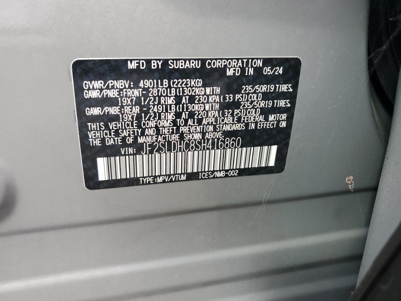 2025 SUBARU FORESTER