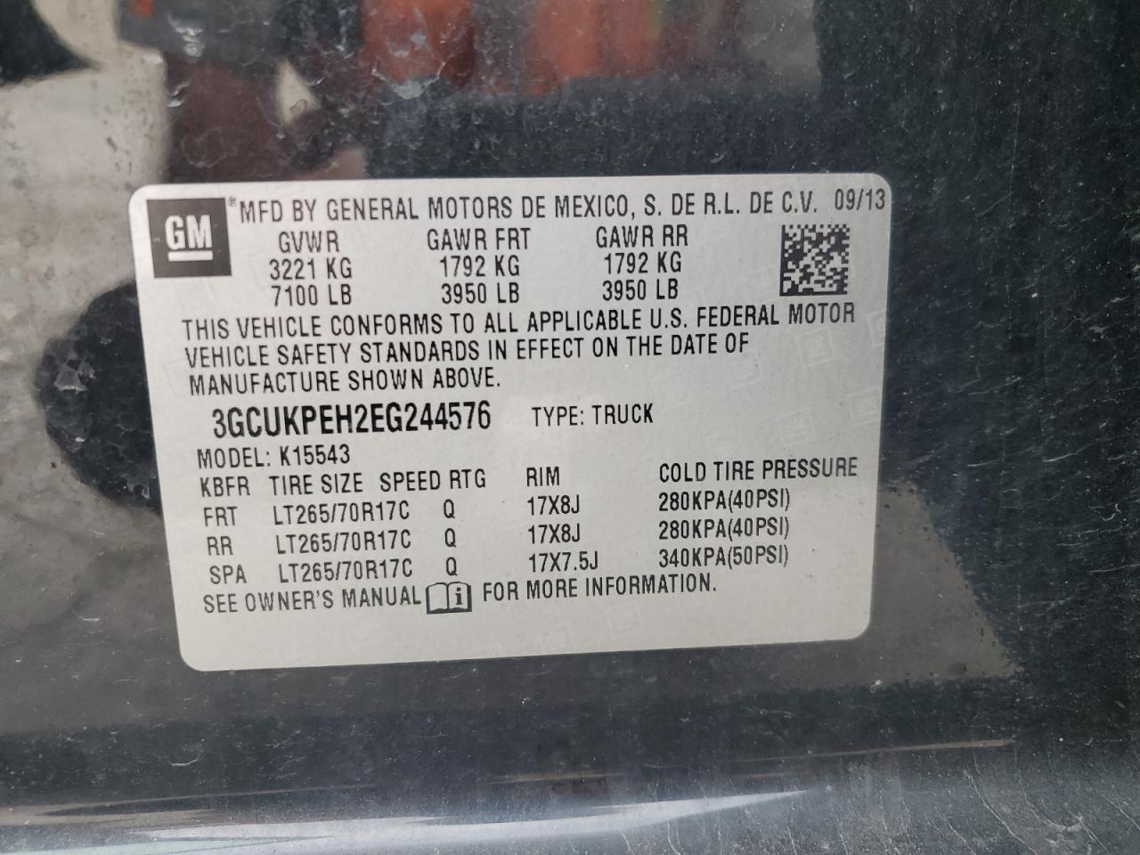 2014 CHEVROLET Silverado