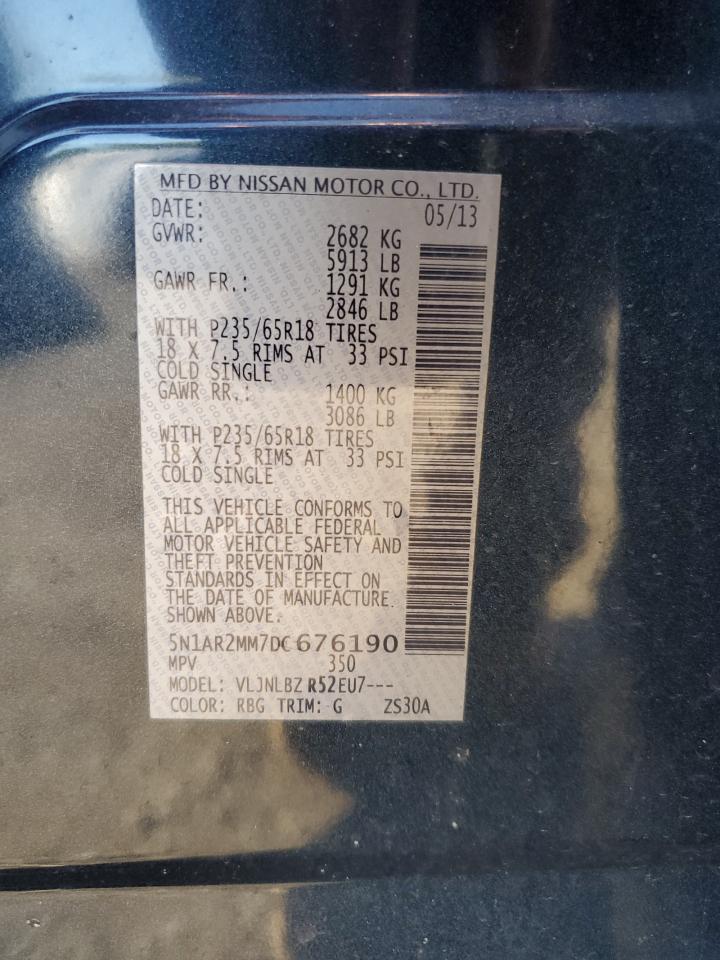 2013 NISSAN PATHFINDER