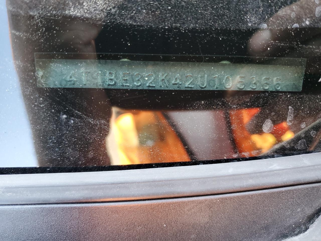 2002 TOYOTA CAMRY