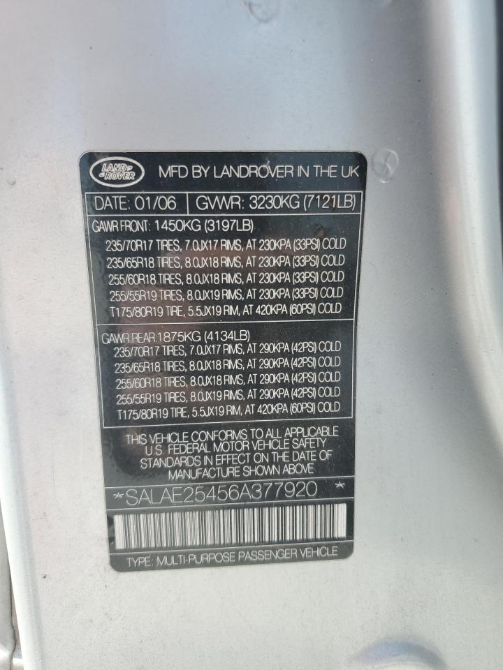 2006 LAND ROVER Lr3