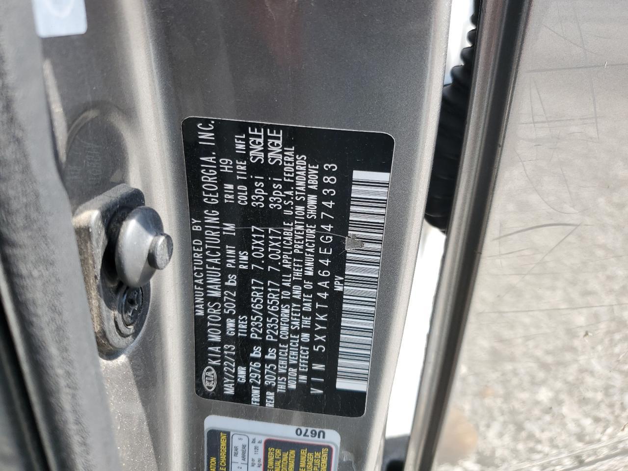 2014 KIA SORENTO