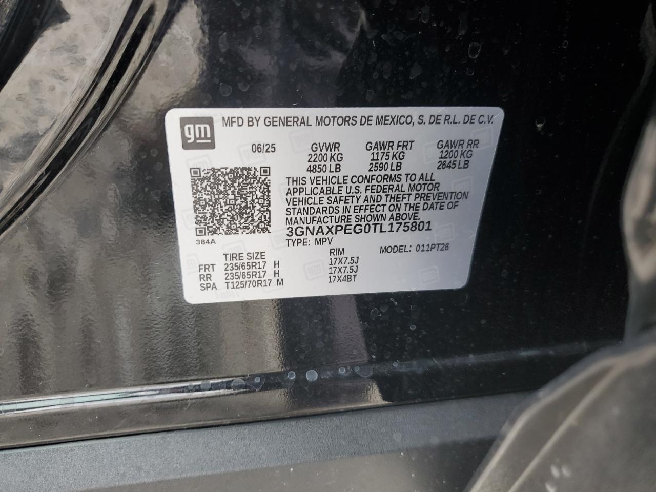2026 CHEVROLET EQUINOX