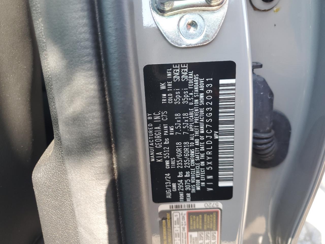 2025 KIA SORENTO