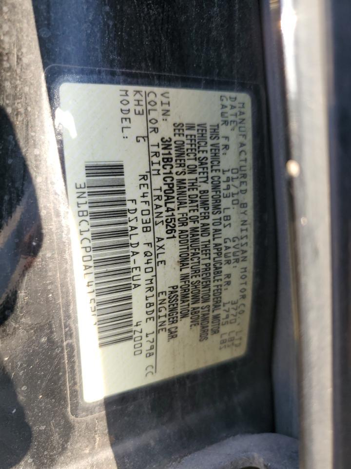 2010 NISSAN VERSA