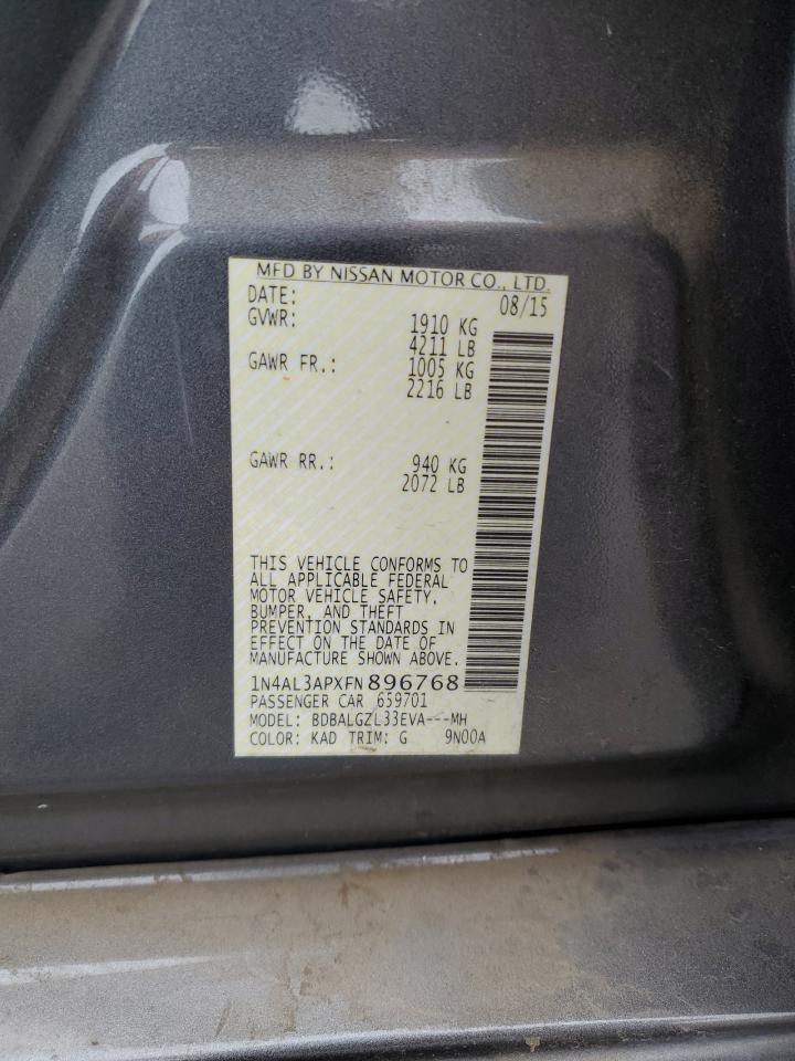 2015 NISSAN ALTIMA