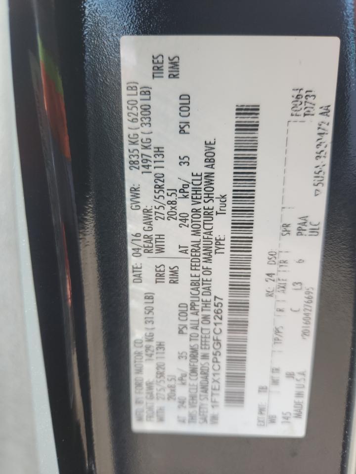 2016 FORD F-150
