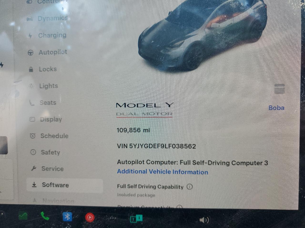 2020 TESLA MODEL Y