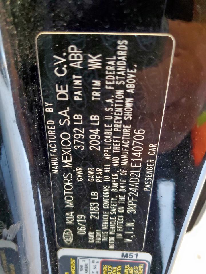 2020 KIA FORTE