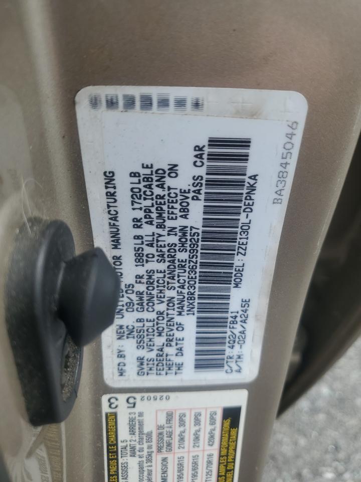 2006 TOYOTA COROLLA