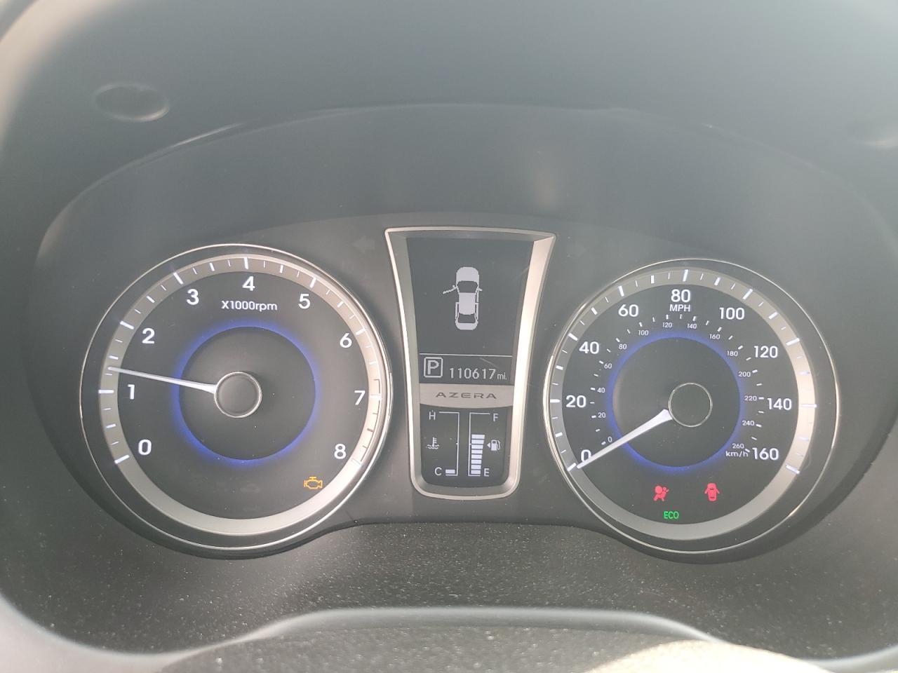 2012 HYUNDAI Azera