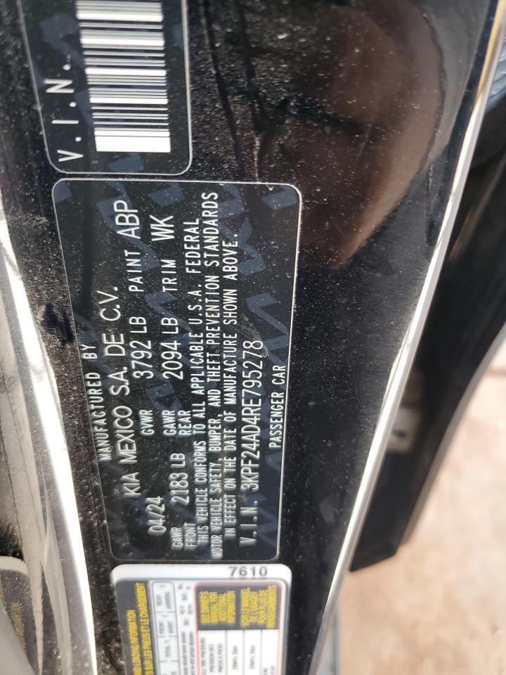 2024 KIA FORTE