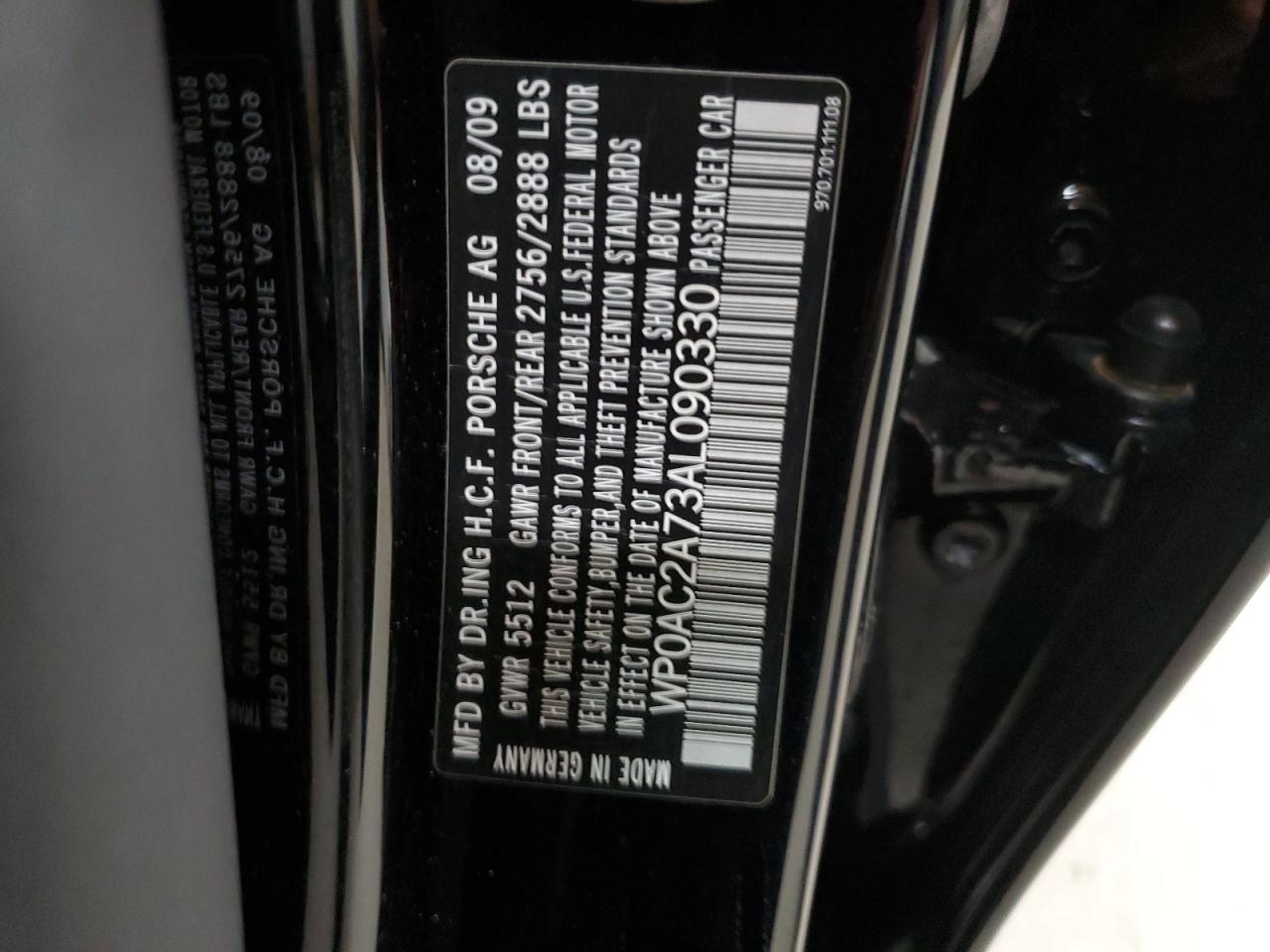 2010 PORSCHE Panamera