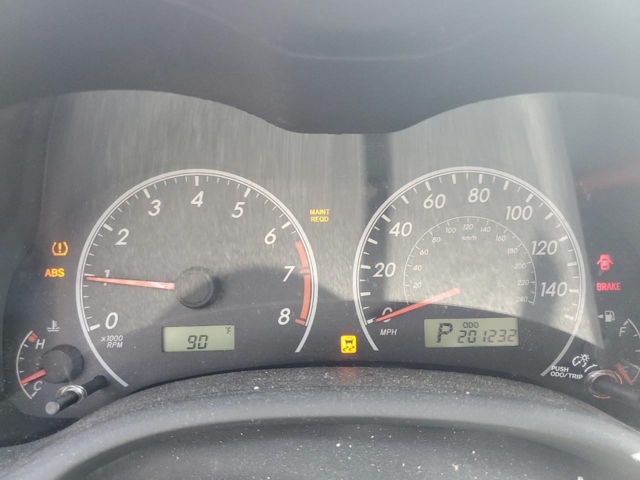 2011 TOYOTA COROLLA