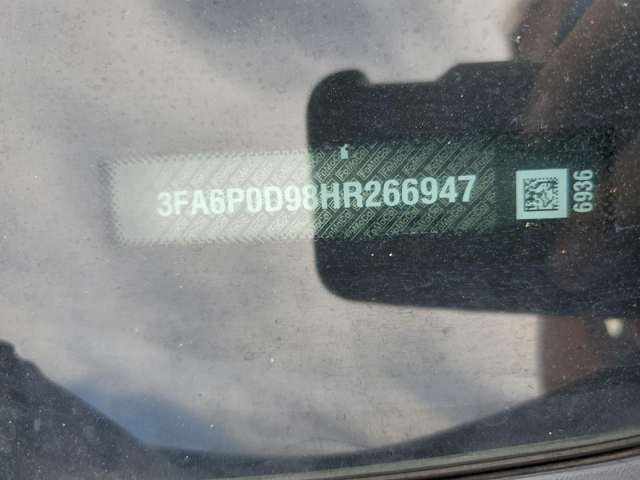 2017 FORD FUSION