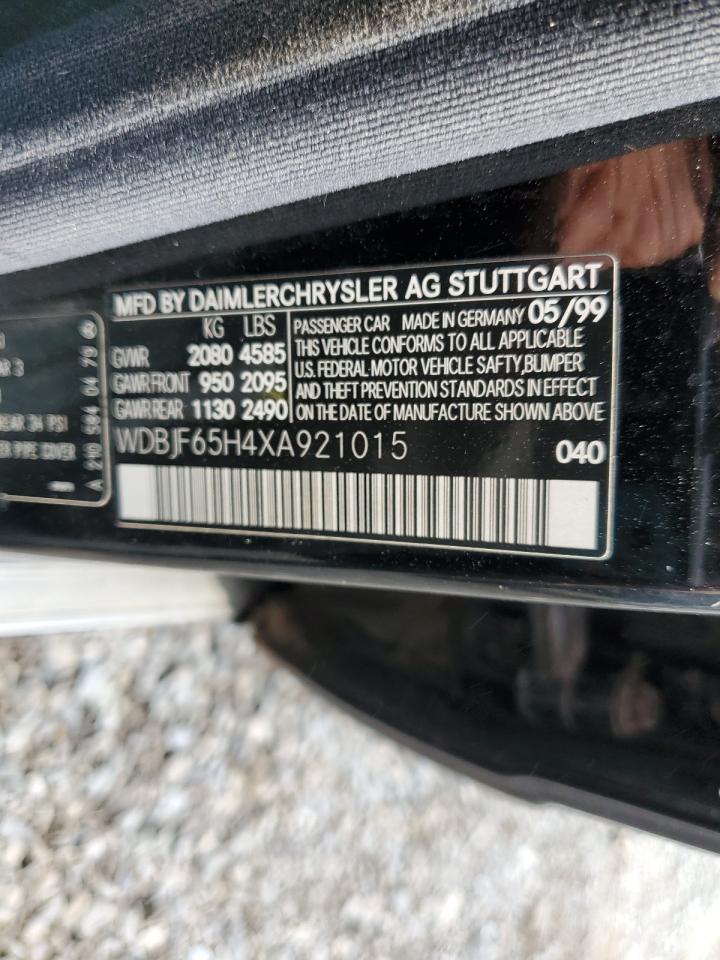 1999 MERCEDES-BENZ E-Class