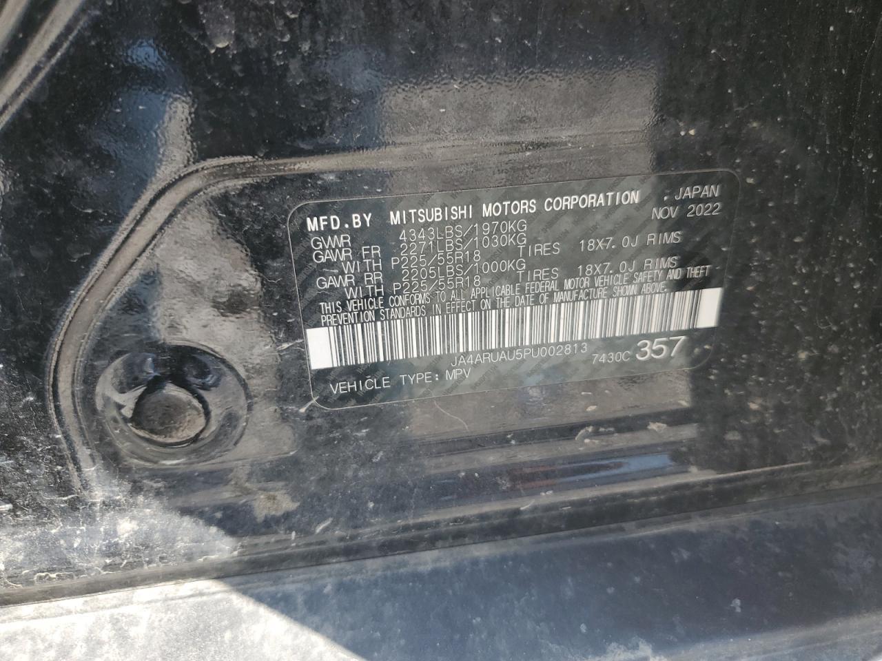 2023 MITSUBISHI Outlander Sport