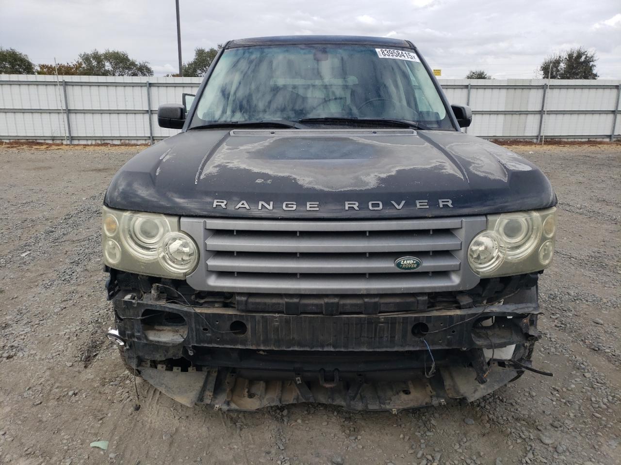 2007 LAND ROVER RANGE ROVER