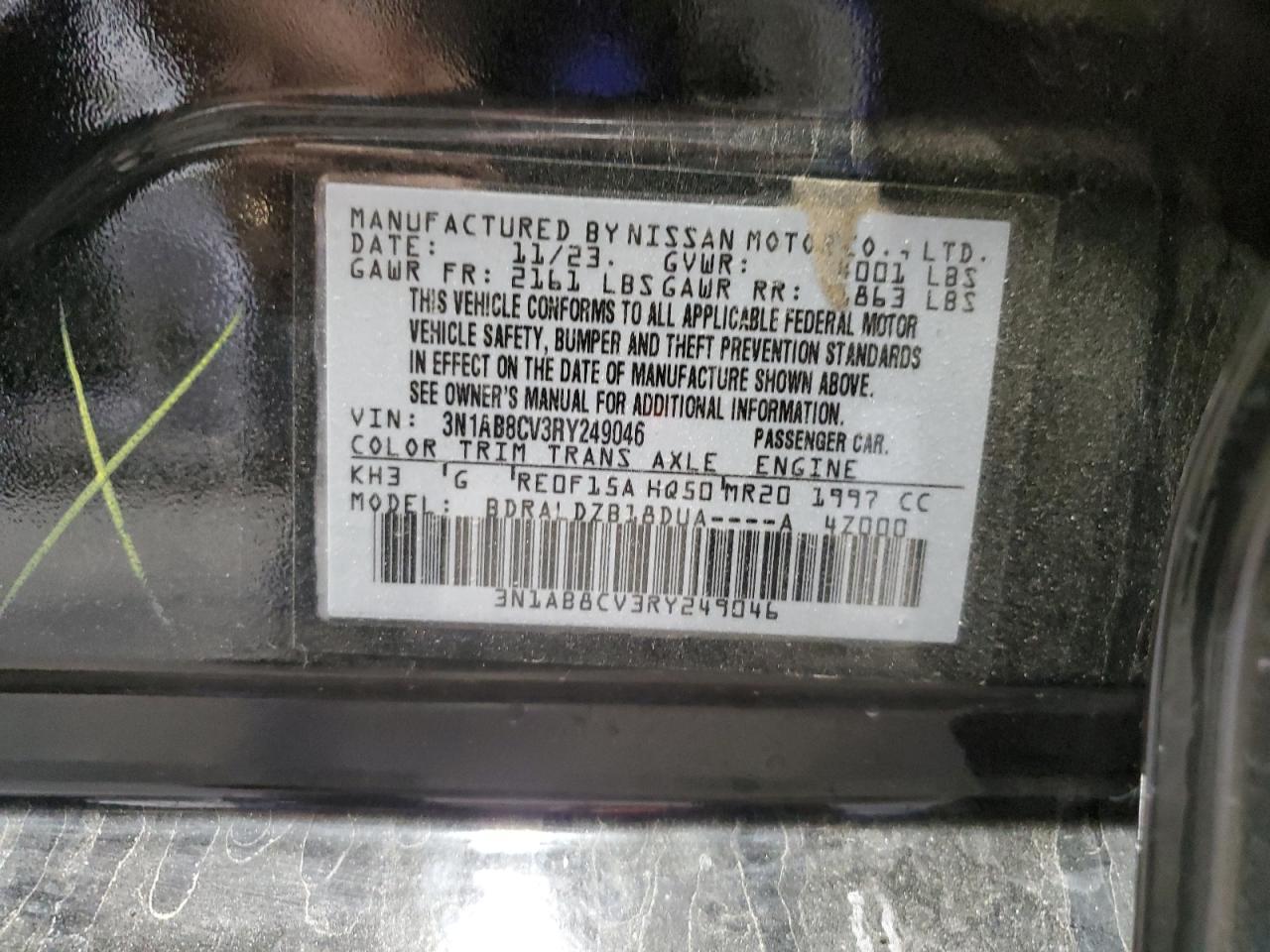 2024 NISSAN SENTRA