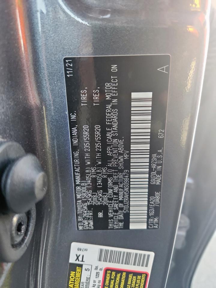 2022 TOYOTA HIGHLANDER
