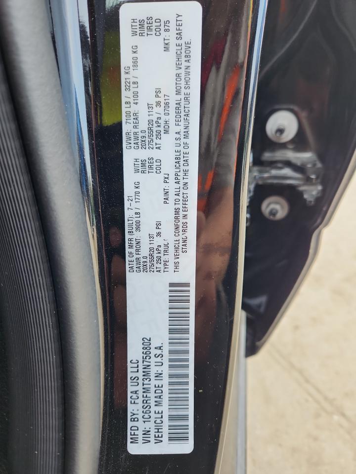 2021 RAM 1500