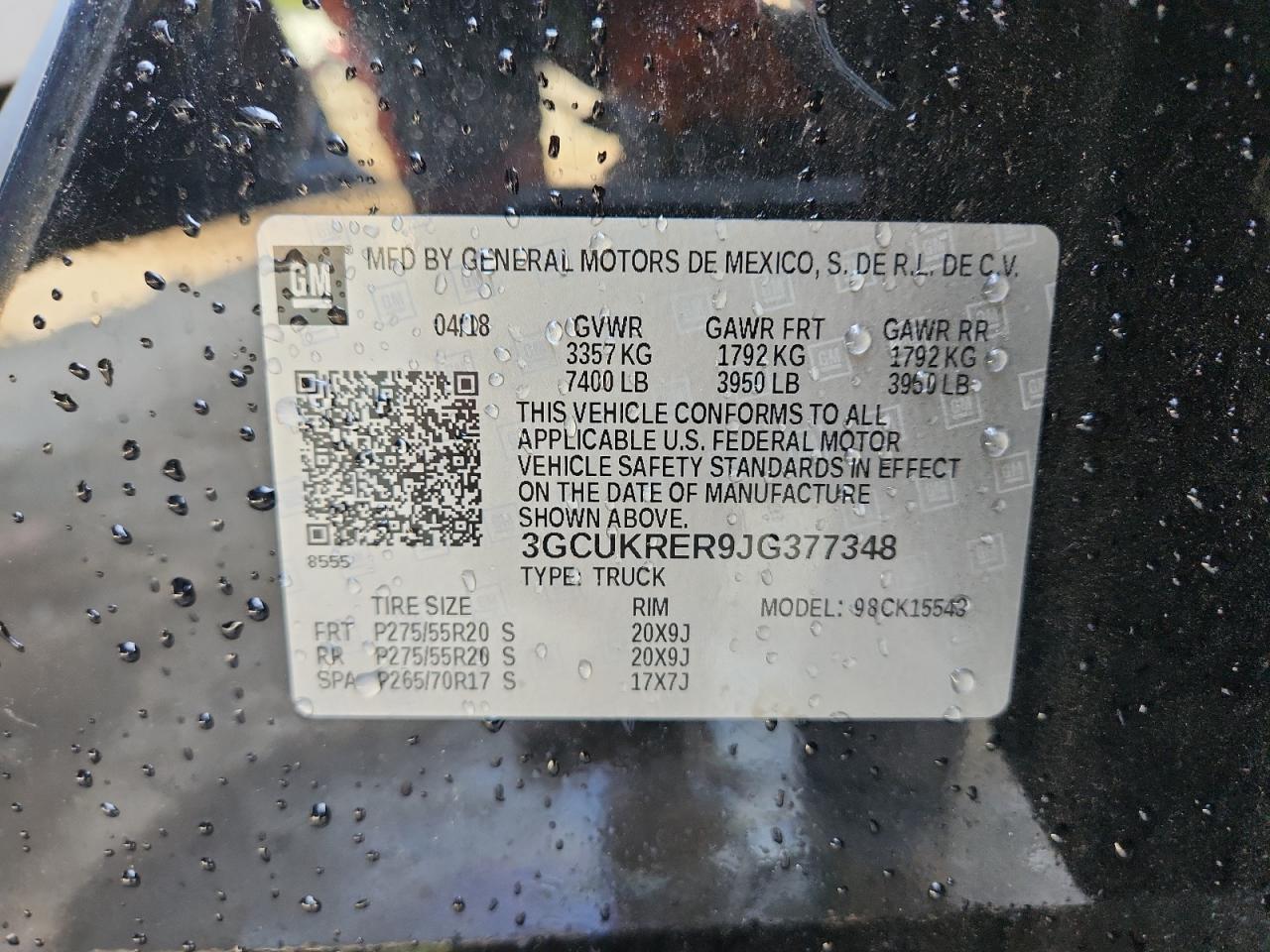 2018 CHEVROLET Silverado