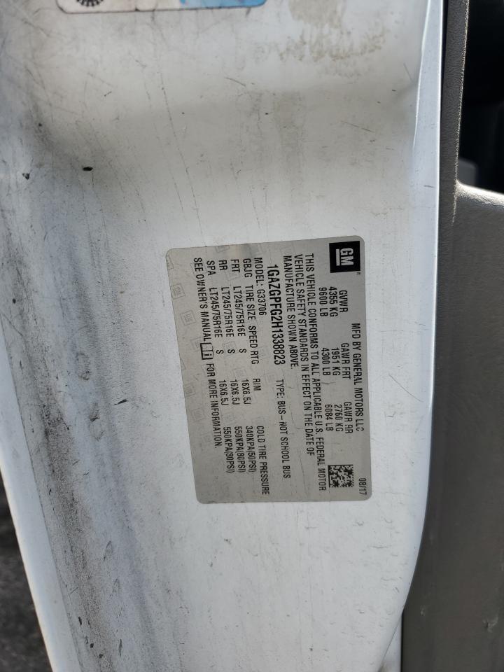 2017 CHEVROLET Express 3500