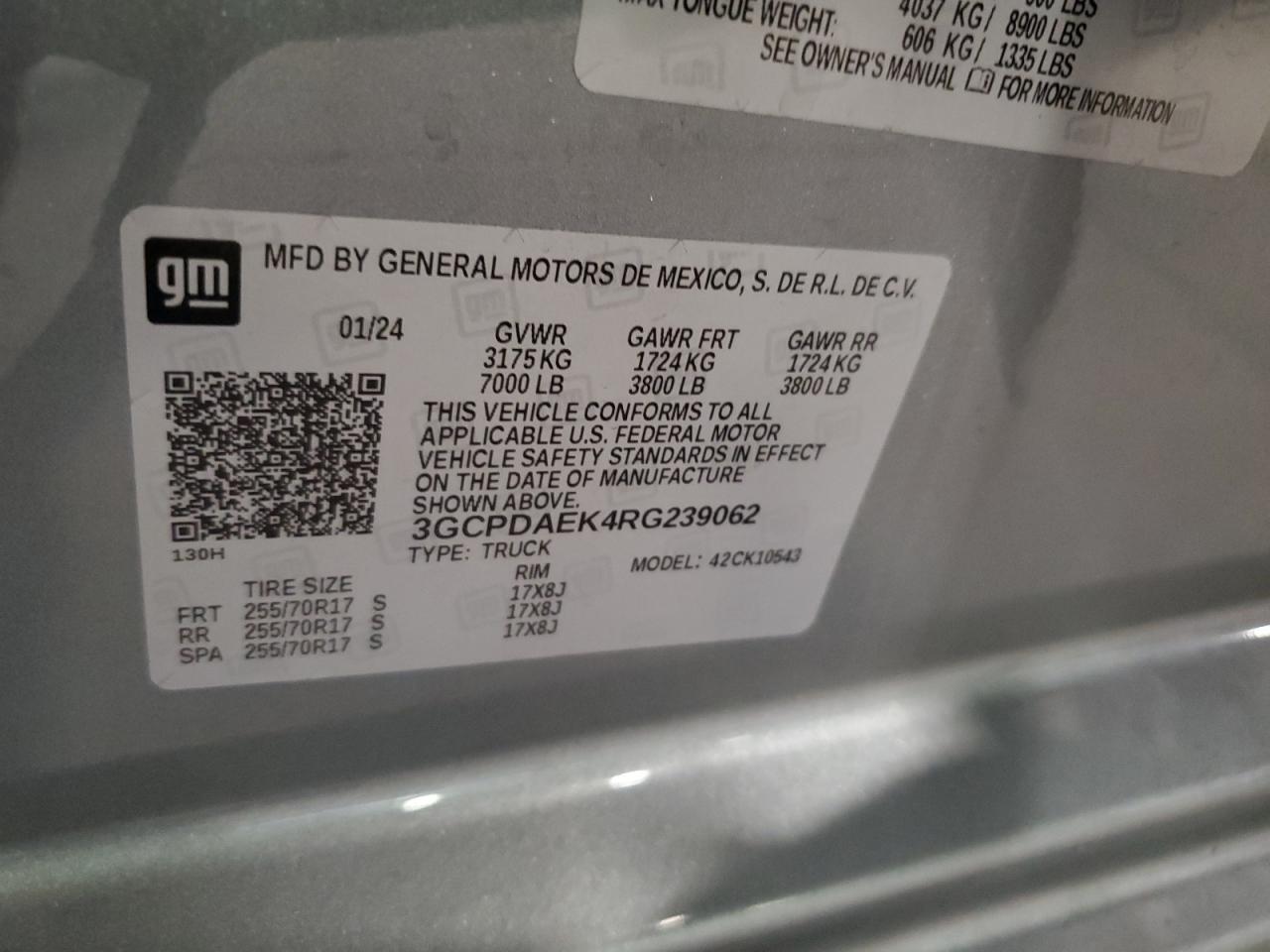 2024 CHEVROLET Silverado